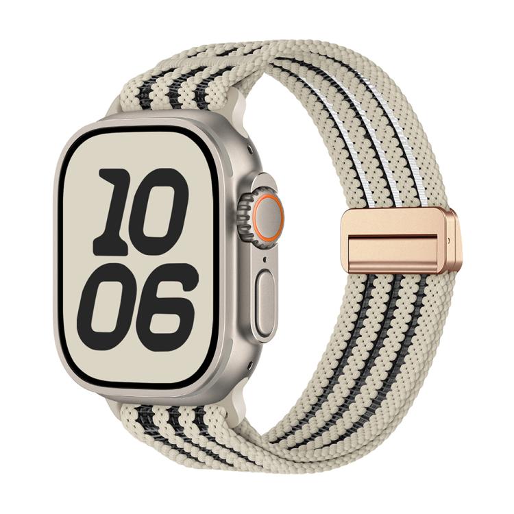 Loop Magnetic Clasp Mesh Nylon Watch Band