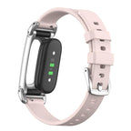 Metal Case Hybrid Pin Buckle Solid Color Silicone Watch Band