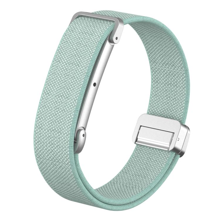 Metal Case Hybrid Magnetic Buckle Elastic Nylon Watch Band — Lavender
