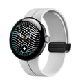 Folding Magnetic Clasp Silicone Watch Band