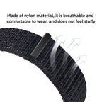 Nylon Woven Hook and Loop Fastener Watch Band