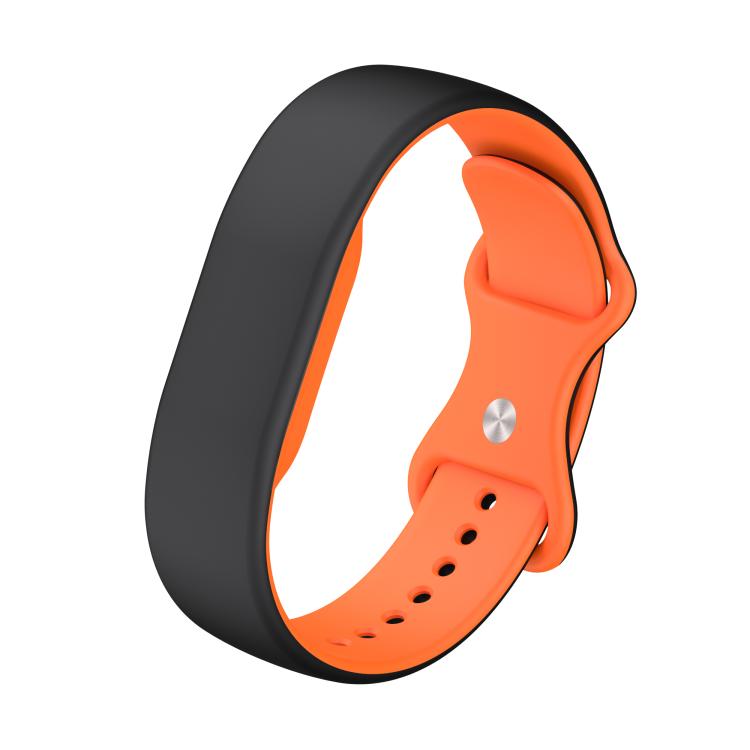 Butterfly Buckle Plain Silicone Watch Band — view 9