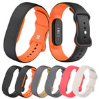 Butterfly Buckle Plain Silicone Watch Band — view 10
