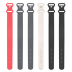 Butterfly Buckle Plain Silicone Watch Band — view 12