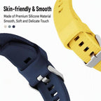 Textured Silicone Watch Band