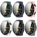 Scale Style Tempered Film Integrated PC Watch Protective Case