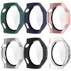 Scale Style Tempered Film Integrated PC Watch Protective Case
