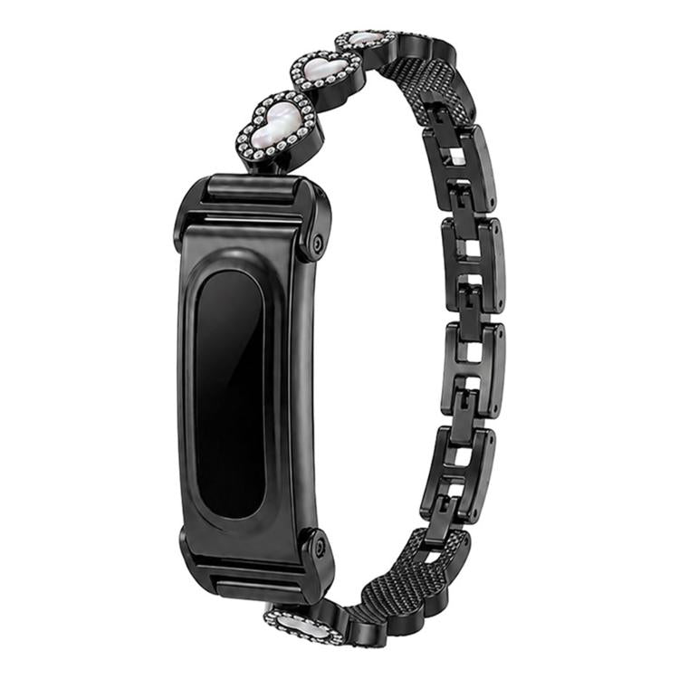 Metal Case Integrated Heart-Shaped Shell Zinc Alloy Watch Band