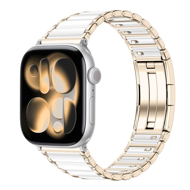 Ceramic Quick Release Folding Clasp Stainless Steel Watch Band