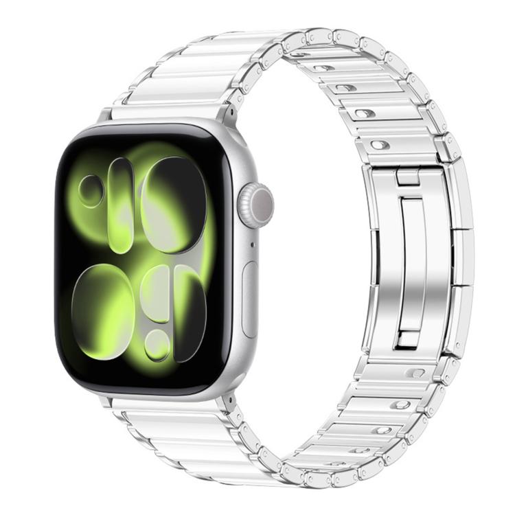 Ceramic Quick Release Folding Clasp Stainless Steel Watch Band