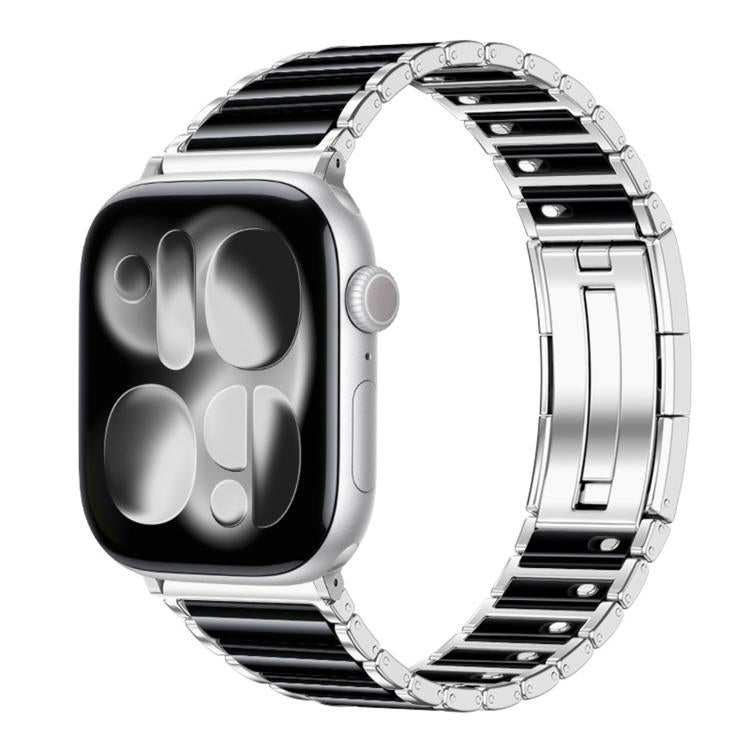 Ceramic Quick Release Folding Clasp Stainless Steel Watch Band