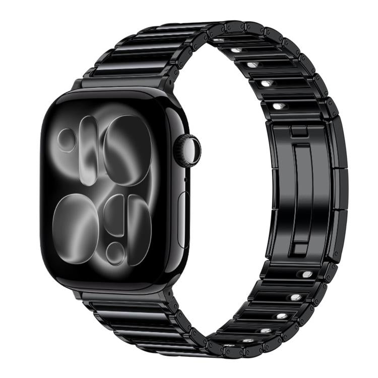 Ceramic Quick Release Folding Clasp Stainless Steel Watch Band