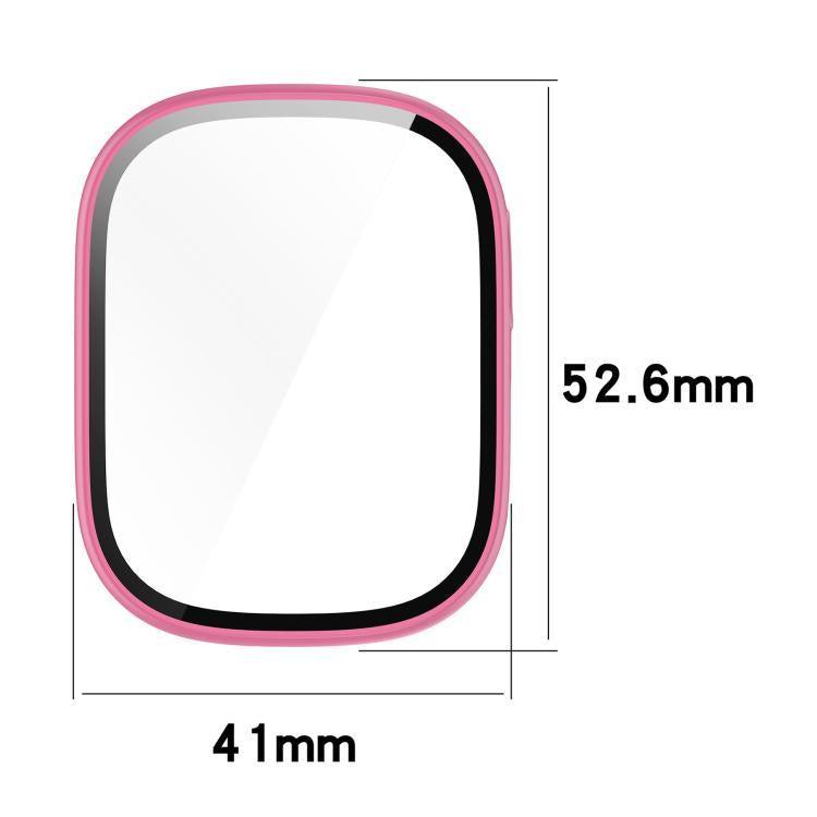 Tempered Film Integrated PC Watch Protective Case