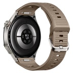 Press Button Honeycomb Pattern Silicone Watch Band