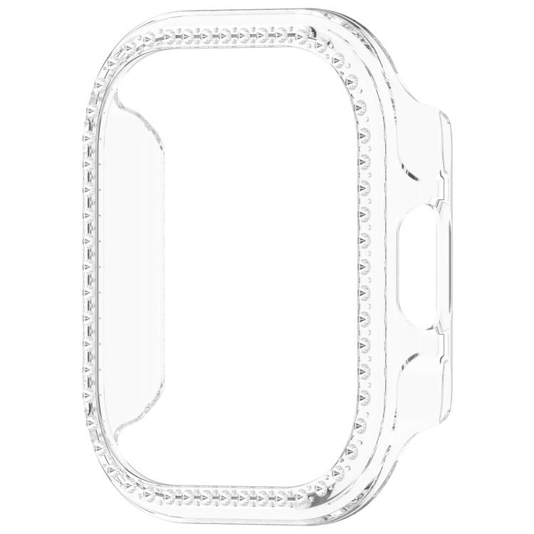 Diamond Half Coverage Hollow PC Watch Protective Case
