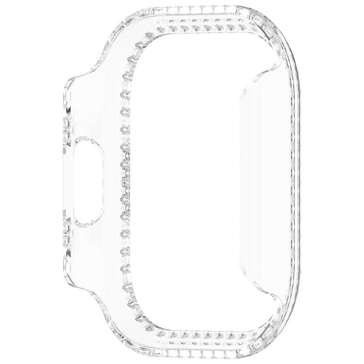 Diamond Half Coverage Hollow PC Watch Protective Case