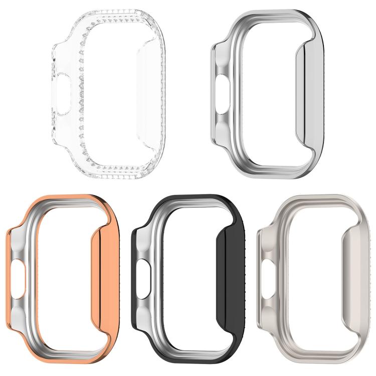 Diamond Half Coverage Hollow PC Watch Protective Case