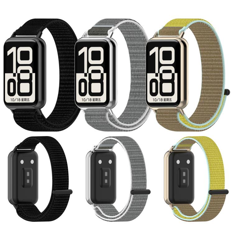Nylon Hook and Loop Fastener Watch Band