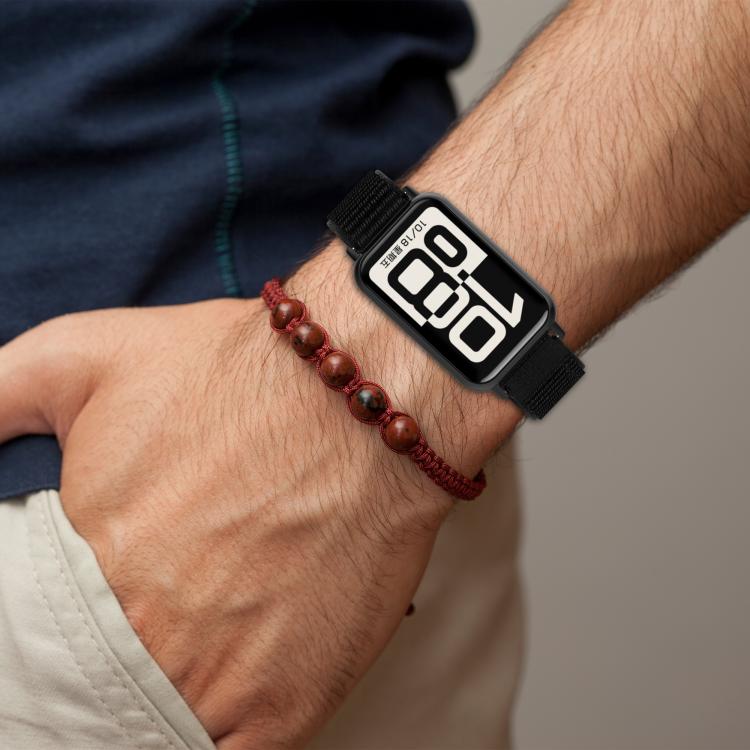 Nylon Hook and Loop Fastener Watch Band