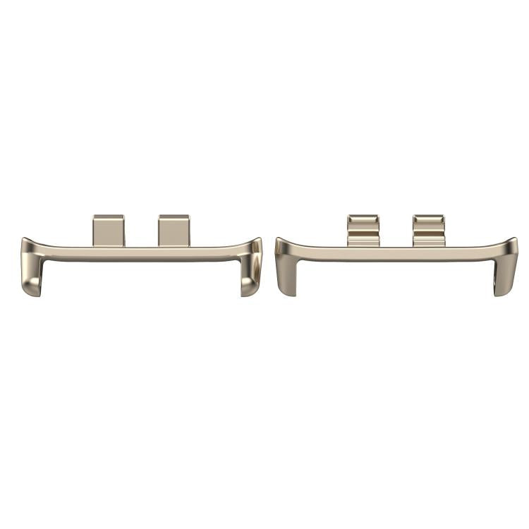 One Pair 18mm Metal Lug Watch Band Connectors — Silver