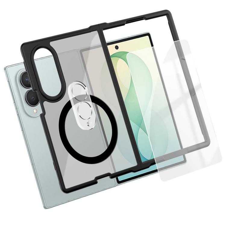 3 in 1 Set Magnetic Phone Case with Screen Film + Lens Protector