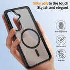 3 in 1 Set Magnetic Phone Case with Screen Film + Lens Protector