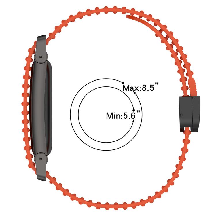 High-Stretch Magnetic Buckle Silicone Watch Band
