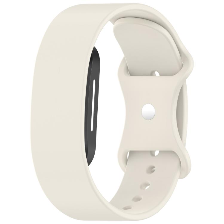 Butterfly Buckle Solid Color Silicone Watch Band — Light Blue