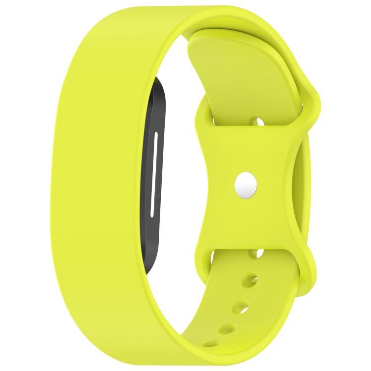 Butterfly Buckle Solid Color Silicone Watch Band — Dark Gray