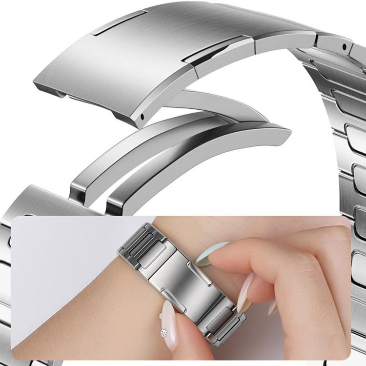Quick Release Spring Bar Design I-Shaped Folding Clasp Titanium Metal Watch Band