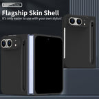 Skinfeel Shockproof Phone Case, No Pen — For iPhone Duo