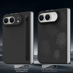 Skinfeel Shockproof Phone Case, No Pen — Black