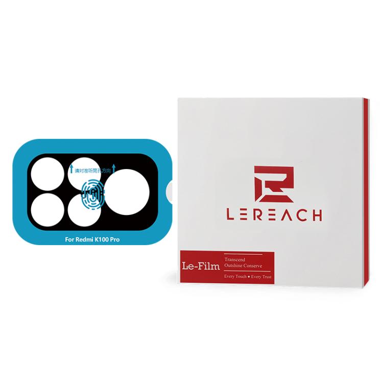 LeReach TF Series Snap Version HD Wear-Resistant Camera Lens Glass Film — Black