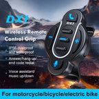 DX1 Wireless Remote Control Handle, BT5.4 Fast Charging IP65 Waterproof for Electric Bike Motorcycle Bicycle — view 2
