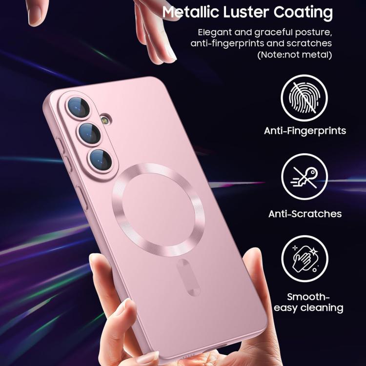 Ultra thin Metallic TPU MagSafe Phone Case with Lens Film
