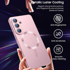 Ultra thin Metallic TPU MagSafe Phone Case with Lens Film