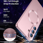 Ultra thin Metallic TPU MagSafe Phone Case with Lens Film