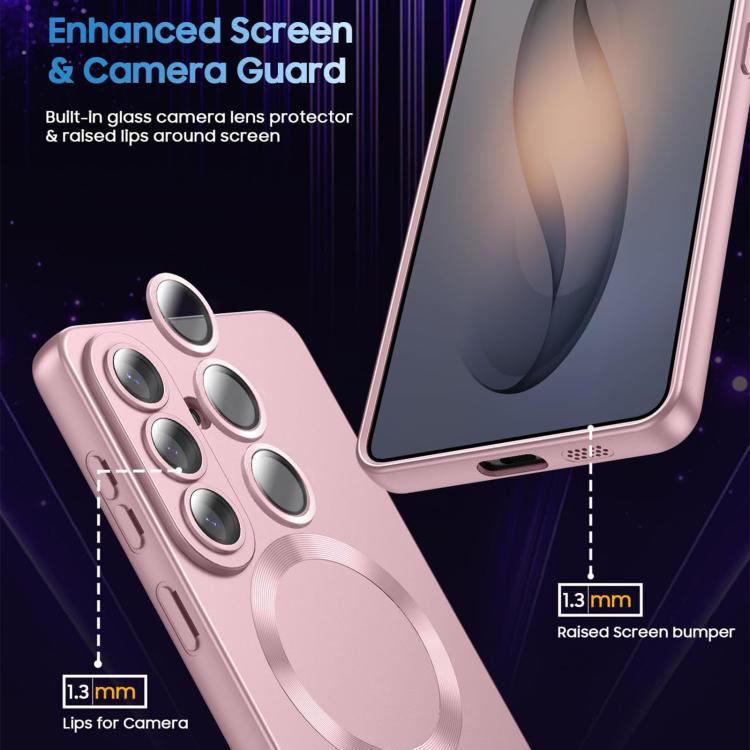 Ultra thin Metallic TPU MagSafe Phone Case with Lens Film
