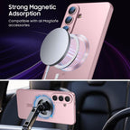 Ultra thin Metallic TPU MagSafe Phone Case with Lens Film