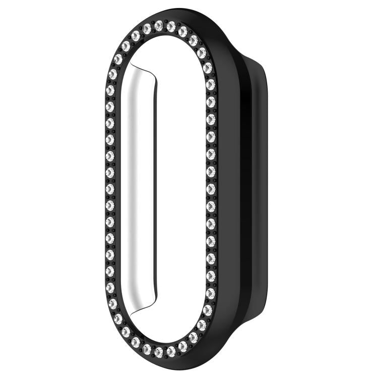 Single Row Diamond Half Coverage Hollow PC Watch Case