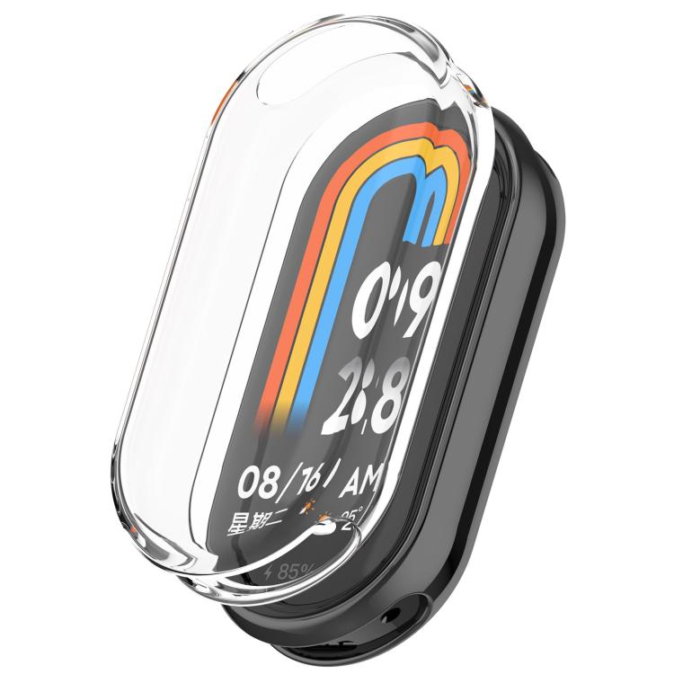 All Coverage Electroplated TPU Watch Protective Case — Transparent