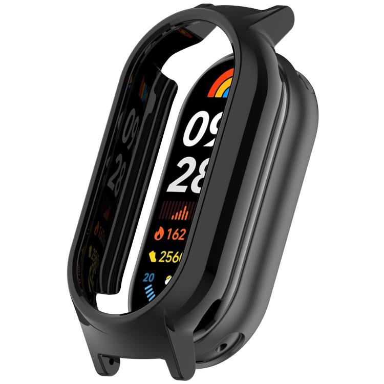 Spring Bar Design Half Coverage Hollow PC Watch Case — Black