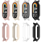 Spring Bar Design Half Coverage Hollow PC Watch Case