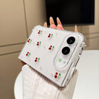 Epoxy Resin 3D Mini Cherry TPU Phone Case