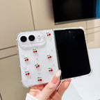 Epoxy Resin 3D Mini Cherry TPU Phone Case