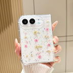 Gypsophila Flowers Pattern TPU Protective Phone Case