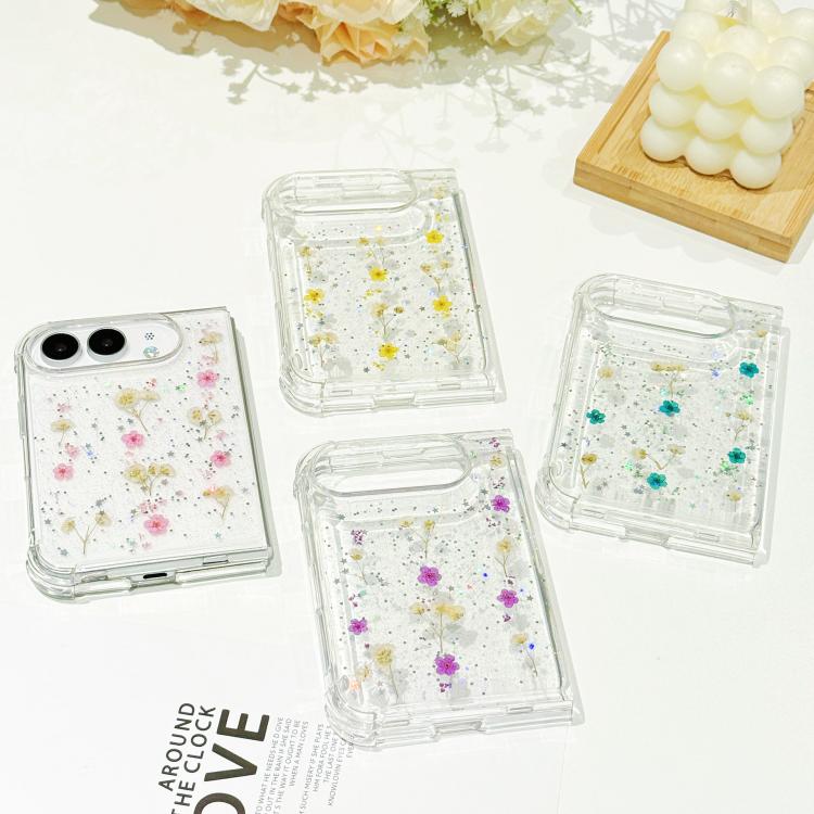 Gypsophila Flowers Pattern TPU Protective Phone Case