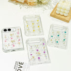 Gypsophila Flowers Pattern TPU Protective Phone Case