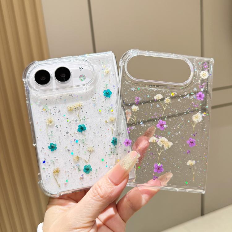 Gypsophila Flowers Pattern TPU Protective Phone Case
