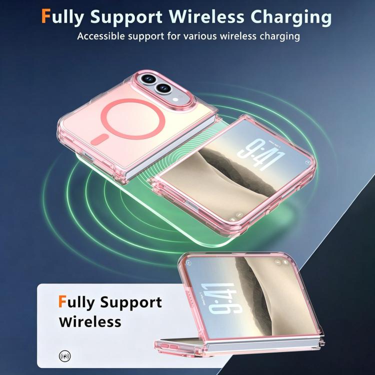 Bright Shadow Magnetic Discolor Phone Case — Pink